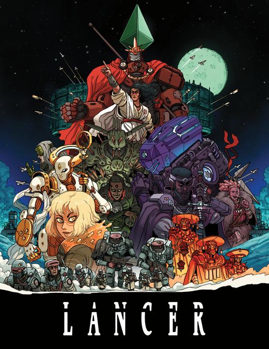Lancer TTRPG Core Rulebook (Tom Bloom, Miguel Lopez, English)