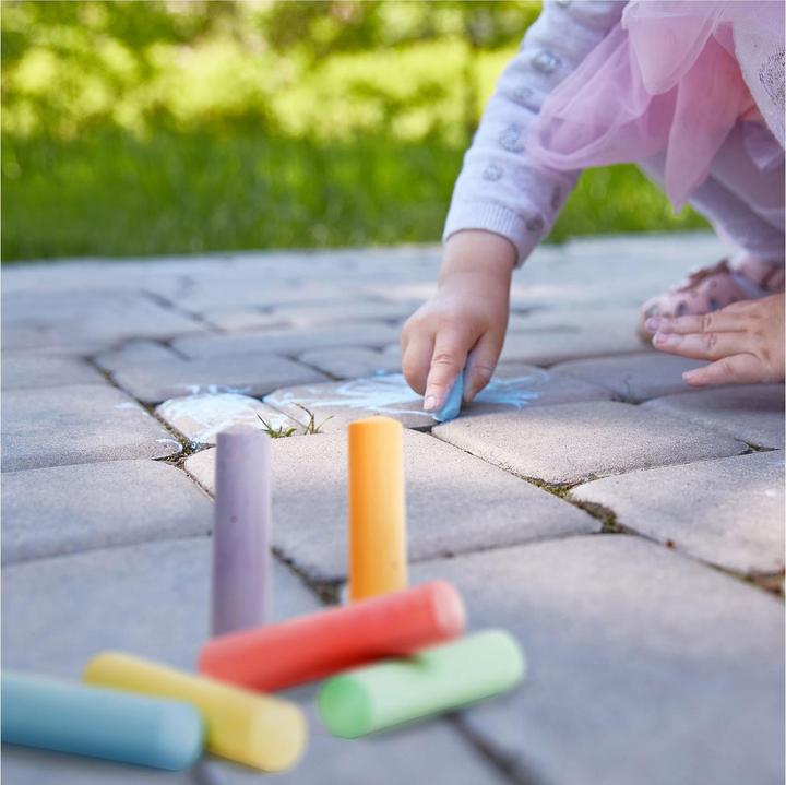Actual product image Toi-Toys World of Dinosaurs road chalk Dino with templates, 10 pieces.