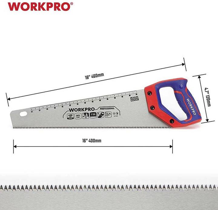 Produktbild Workpro WP215005 Fuchsschwanzsäge 400 mm