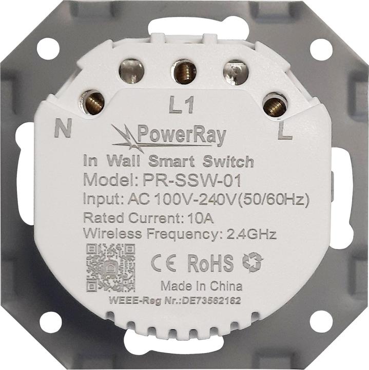 Produktbild PowerRay WiFi Touch Smart Switch PR-SSW-01