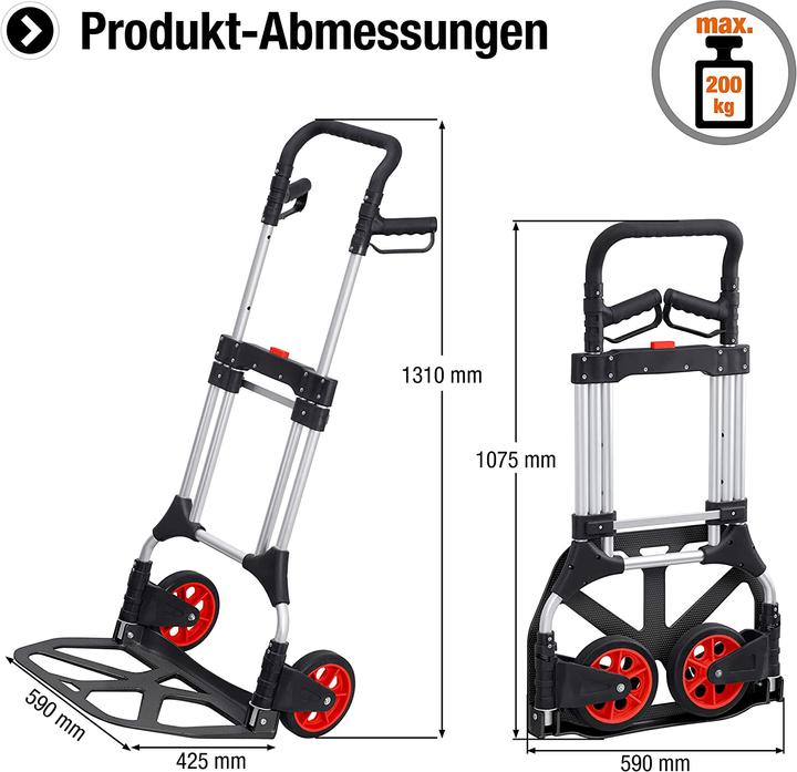 Actual product image Meister Sack truck (200 kg)
