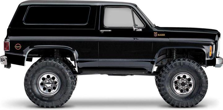 Image du produit Traxxas TRX-4 79 Chevy Blazer noir 1/10 Crawler RTR Brushed, Clipless, sans batterie ni chargeur (RTR Prêt à fonctionner)