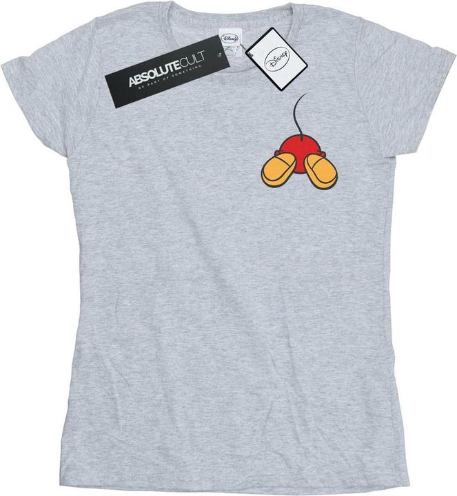 Disney Mickey Mouse Backside Breast Print TShirt (M)