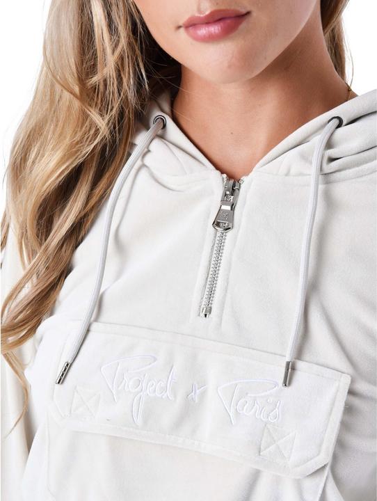 Image du produit Project X Paris sweatshirt à capuche court veours (L)