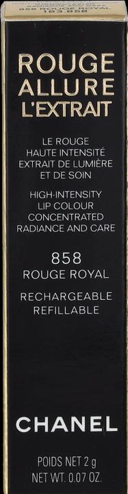 Produktbild Chanel Rouge Allure L'Extrait No 858 (858 Rouge Royal)