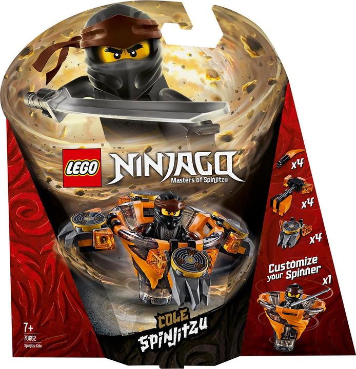 Immagine prodotto LEGO Spinjitzu Cole (70662, LEGO Ninjago)