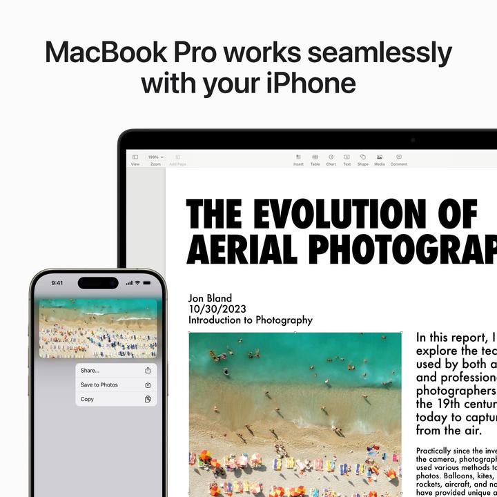 Actual product image Apple MacBook Pro - Late 2023 (14", M3 Pro, 18 GB, 512 GB, CH)