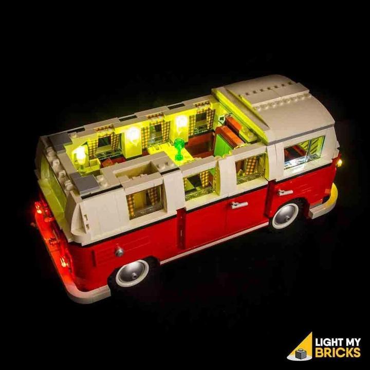 Produktbild Light my bricks LED Licht Set für LEGO VW T1 Campingbus
