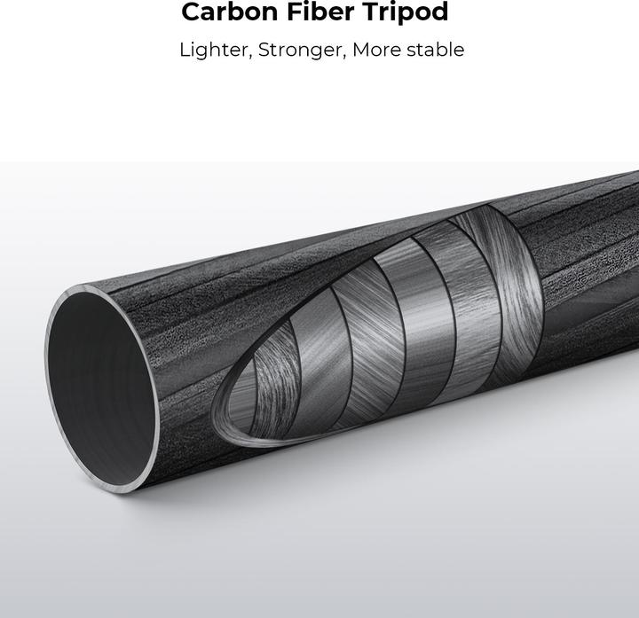Actual product image K&F Concept Concept Tripod SA255C1 (Carbon)