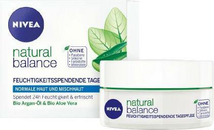 Produktbild NIVEA Natural Balance Feuchtigkeitsspendende Tagespflege (50 ml, Tagescreme)