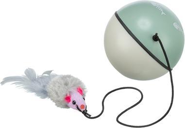 Immagine prodotto Trixie Palla Turbinio con motore e mouse (Giocattolo per gatti)