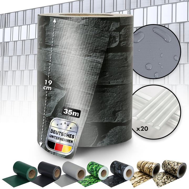 Casa Pura PVC privacy strips (3500 cm)