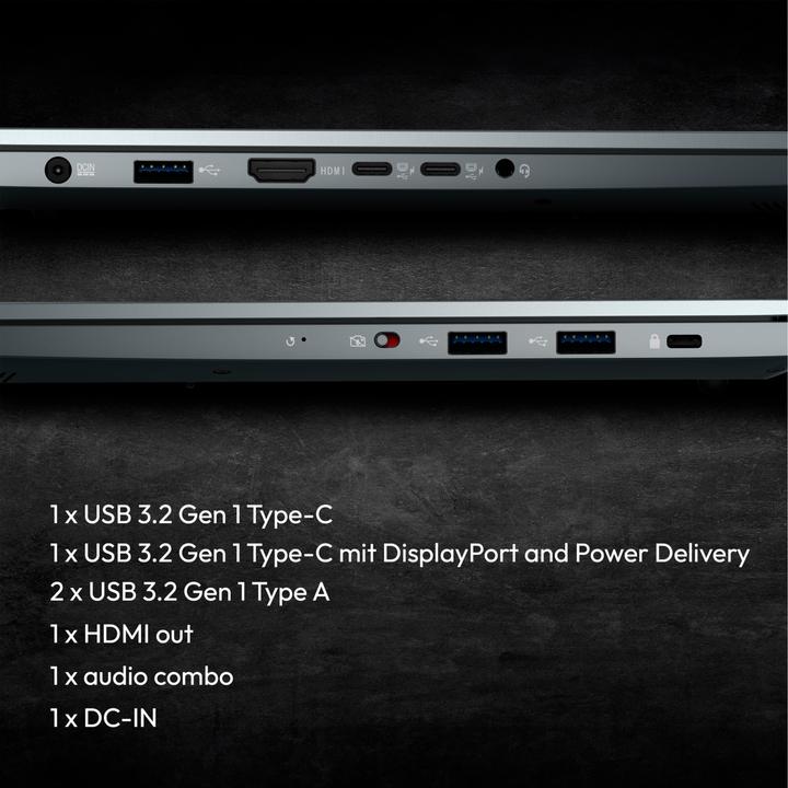 Productafbeelding Medion S10 OLED Laptop (16", Intel Core Ultra 7 155H, 16 GB, 1000 GB)