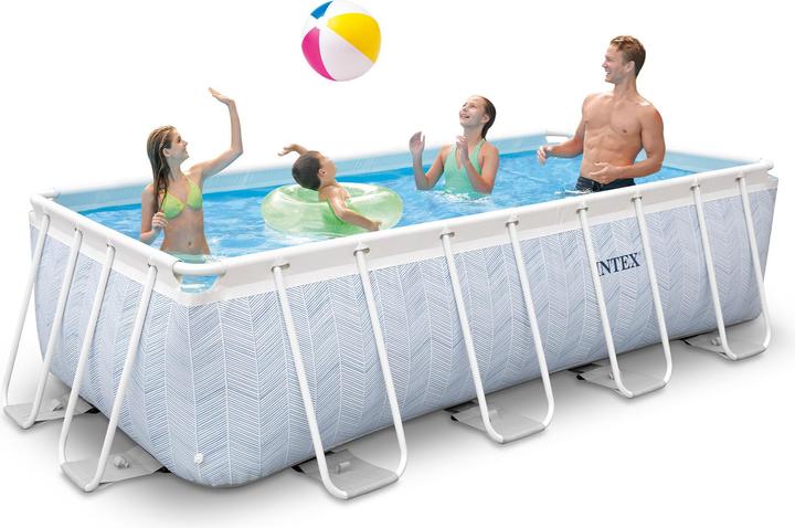 Actual product image Intex Chevron Prism Pool 400x200x100 cm, with pump (400 x 200 x 100 cm)