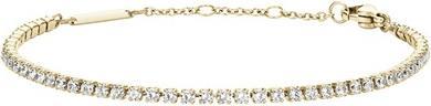 Daniel Wellington Glittering Gold-Plated Bracelet With Crystals Classic Tennis