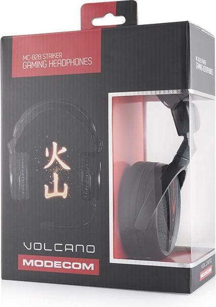 Image du produit Modecom Casque sans fil avec microphone MC-828-STRI (Filaire)