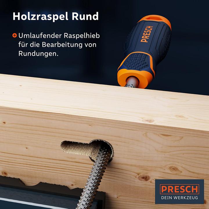 Actual product image Presch Wood rasp set 10162 (200 mm)