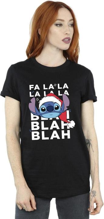 Produktbild Disney Lilo And Stitch Christmas Blah Blah Blah TShirt (XXL)
