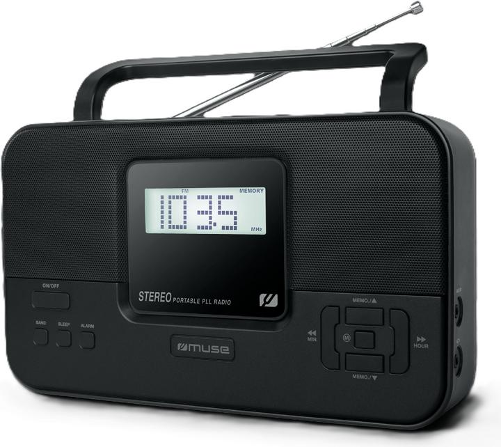 Actual product image Muse Interactive solution Stereo Portable Radio | M-087 MB PLL | AUX in | FM radio | Headphone out