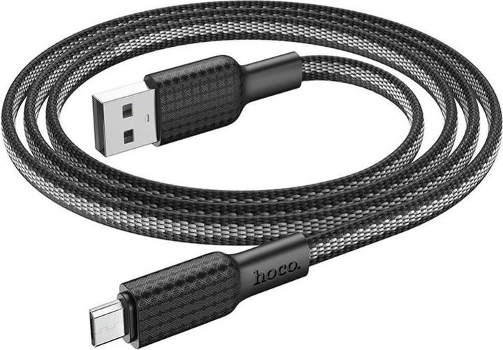 Produktbild Partner Telecom USB-A to microUSB X69, 18W, 2A, 1m, schwarz (1 m, USB 3.0)