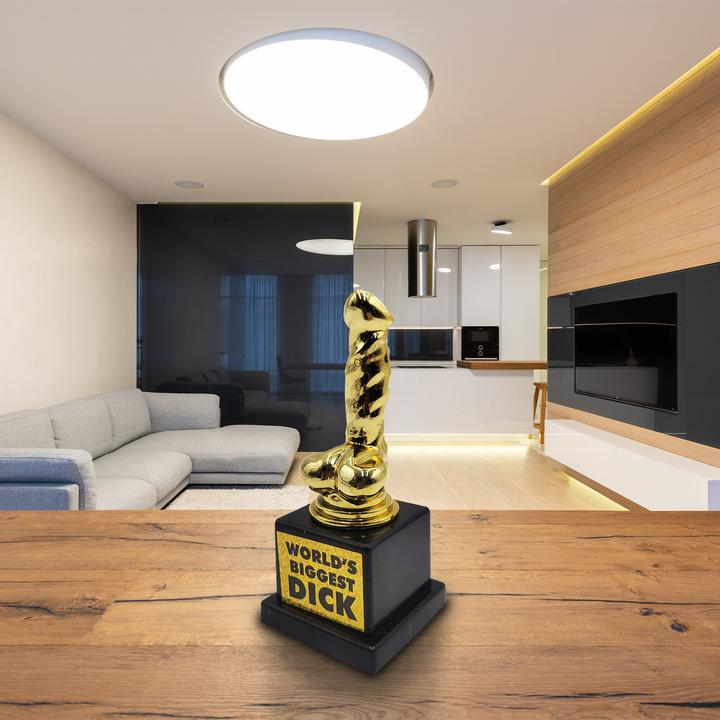 Actual product image Thumbs Up Mad Monkey - TROPHY "World's Biggest Dick"