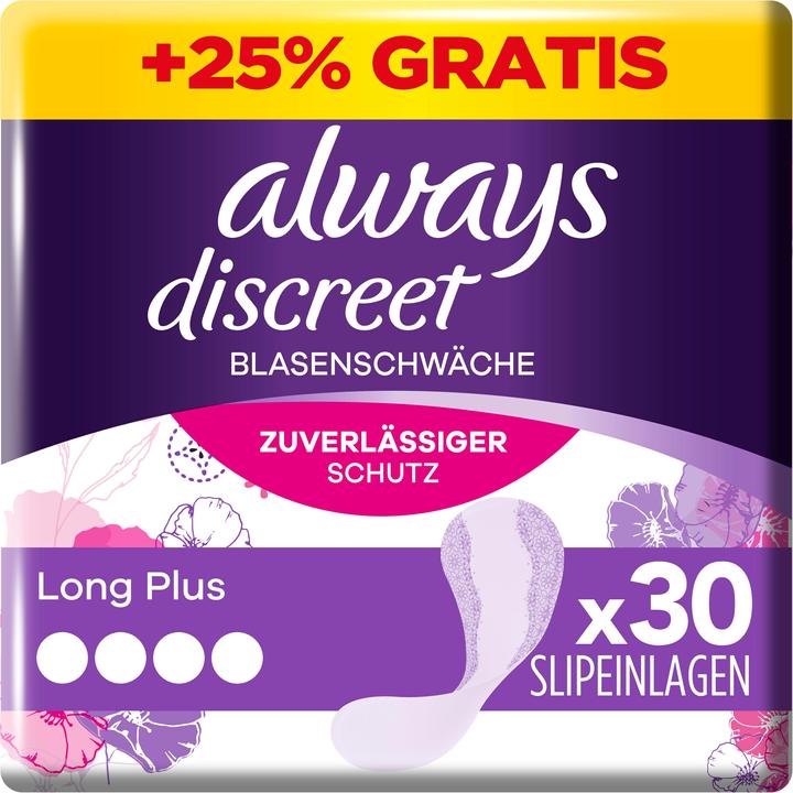 Actual product image Always Discreet Long Plus (30 x)