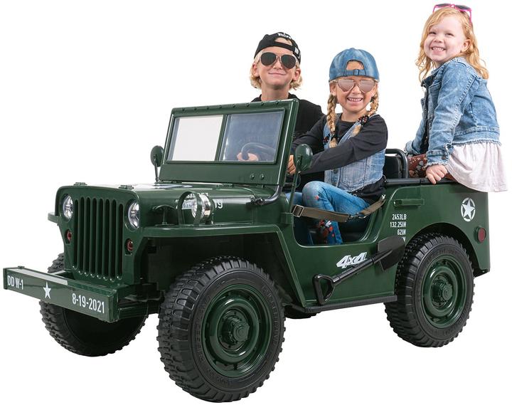 Produktbild Actionbikes Motors Jeep Willys Kinder Elektroauto Kinderauto Geländewagen elektrisch SUV Allrad 4x4