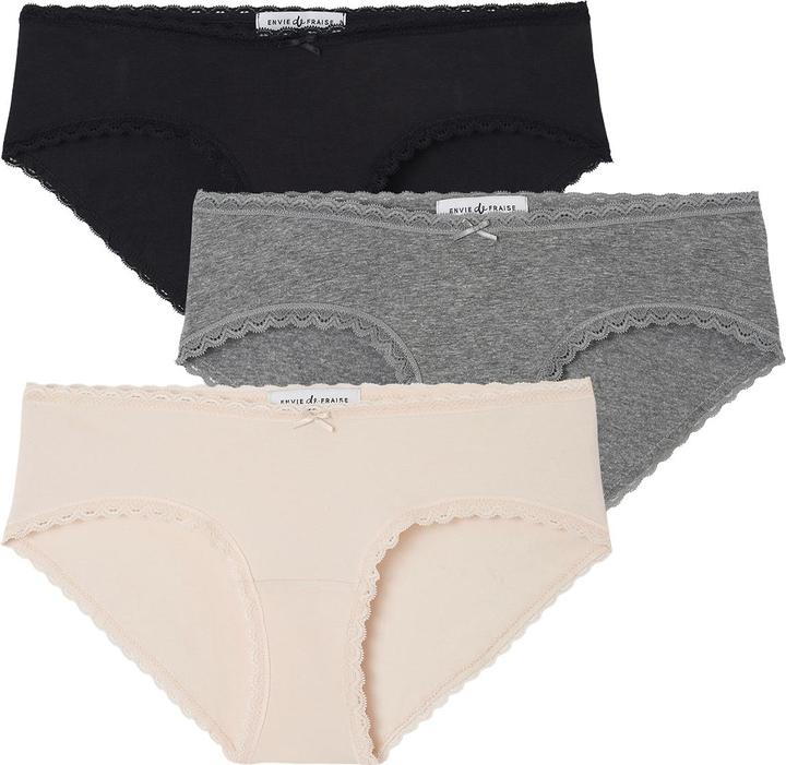 Produktbild Envie de Fraise Bio-Kollektion: 3er-Pack Umstands-Shortys (40, 3er Pack)