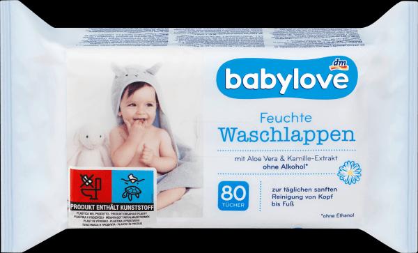 Actual product image dm babylove Wet washcloths