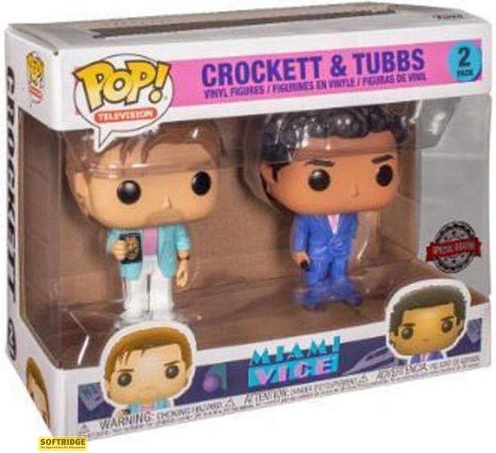 Produktbild Funko Miami Vice POP! Vinyl Figuren 2er-Pack Crockett & Tubbs 9 cm