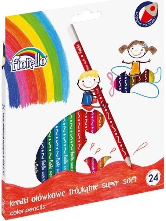 Image du produit GrandHall Superweiche Buntstifte 24 Farben FIORELLO (Multicolore)