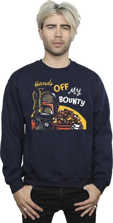 Actual product image Star Wars Mens Boba Fett Hands Off My Bounty Sweatshirt (5XL)
