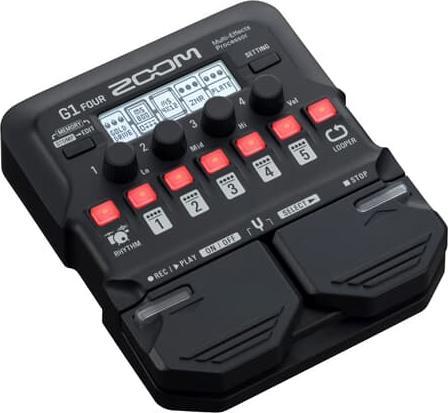 Actual product image Zoom G1 FOUR/M (EU/UK) Guitar Multi-Effects Pedal (Guitar)