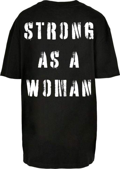 Produktbild Merchcode Ladies WD - Strong As A Woman Oversized Boyfriend Tee - 118349 (3XL)
