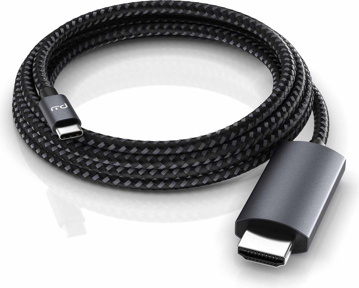 Actual product image Primewire USB Typ C — HDMI (Typ A) (2 m, HDMI, USB Type C)