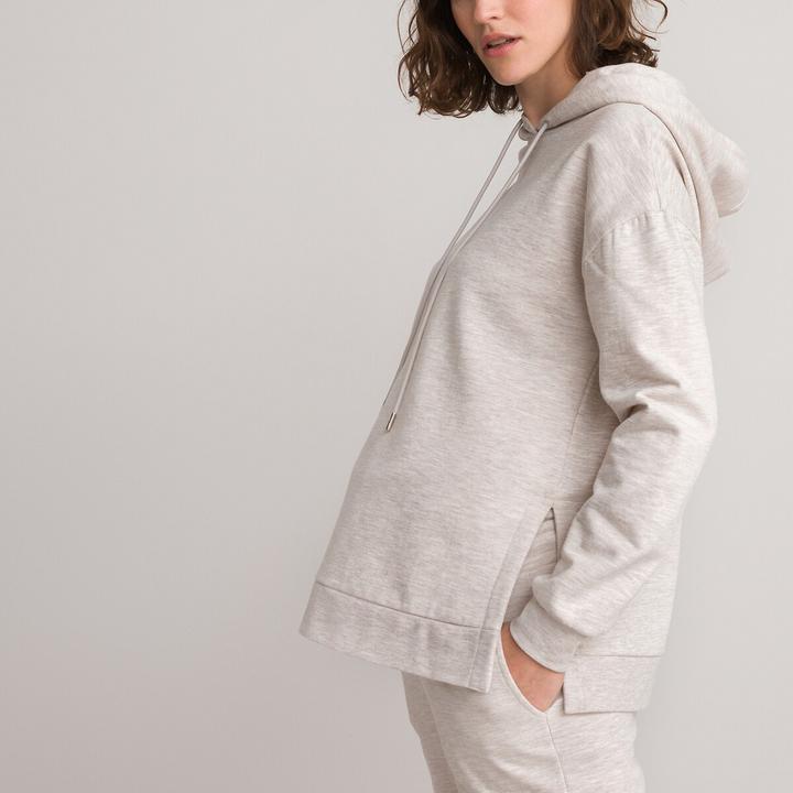La Redoute Collections Kapuzensweatshirt für die Schwangerschaft (M)