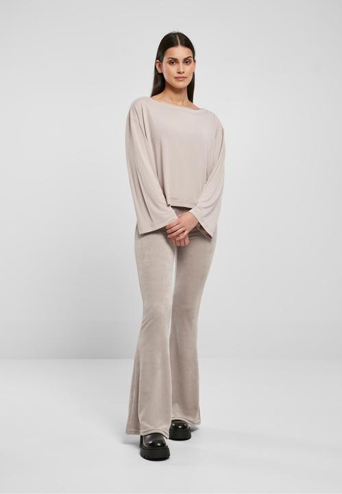 Produktbild Urban Classics Ladies Short Modal Bateau Necklinie Longsleeve (5XL)