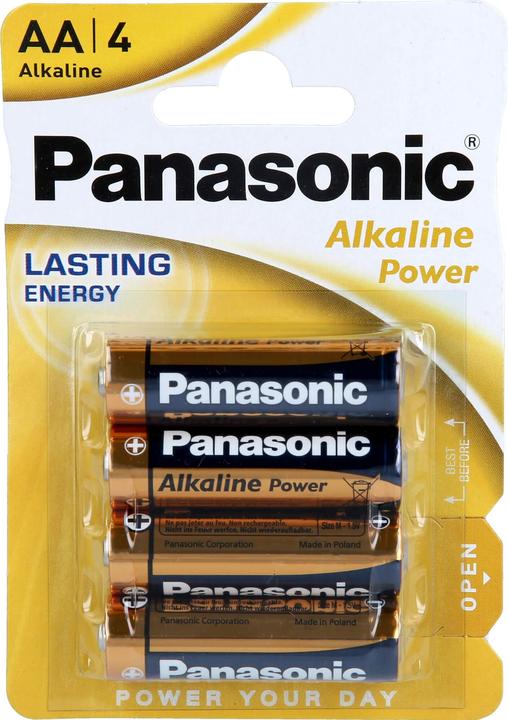 Immagine prodotto Panasonic 1x4 alcalino Power Mignon LR6 AA (4 pz., AA)