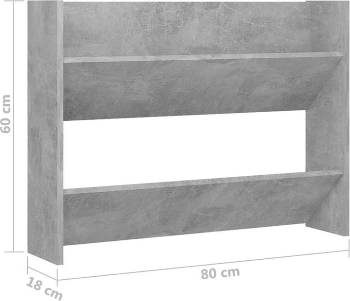 Produktbild VidaXL Nathan (80 x 18 x 60 cm)
