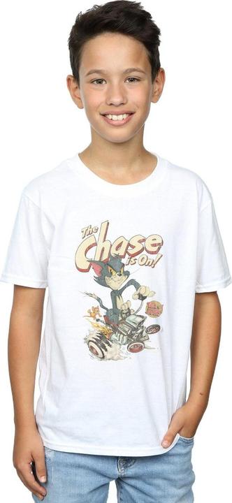 Actual product image Tom & Jerry Boys The Chase Is On T-Shirt (140, 146)