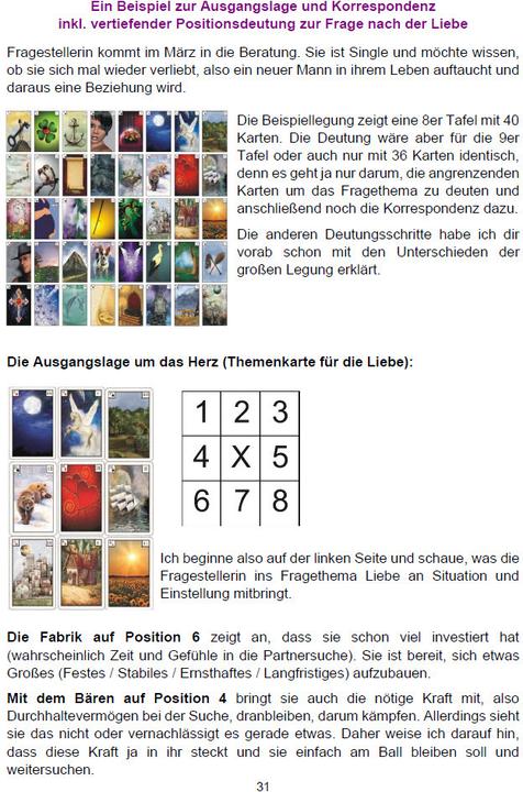 Image du produit Lenormand grosse Tafel (Allemand, Angelina Schulze, 2020)