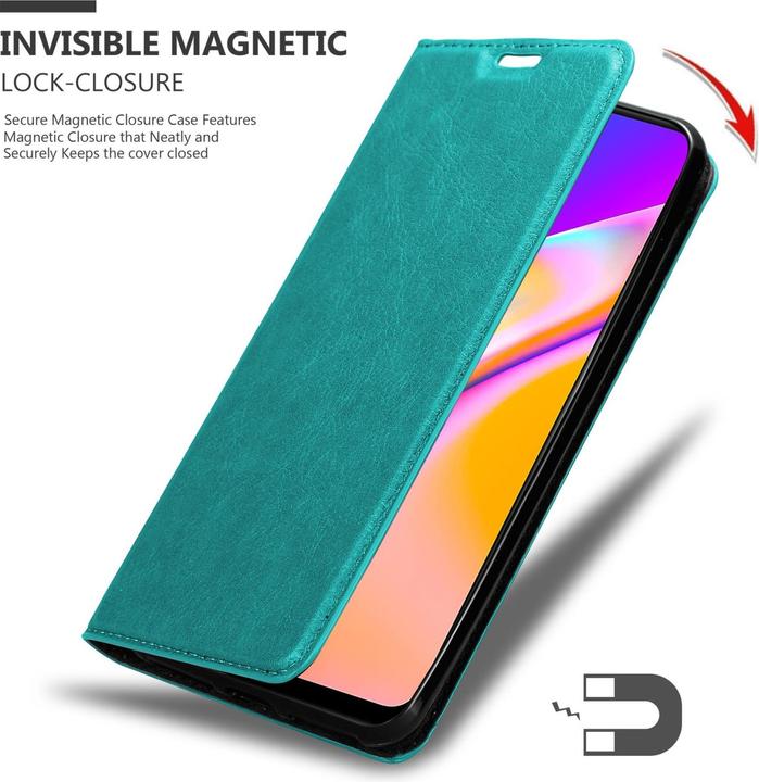 Actual product image Cadorabo Book Invis. Magnet sleeve (Oppo A94 5G)