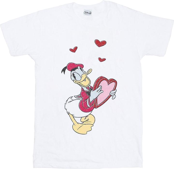Disney Donald Duck Love Heart TShirt (S)