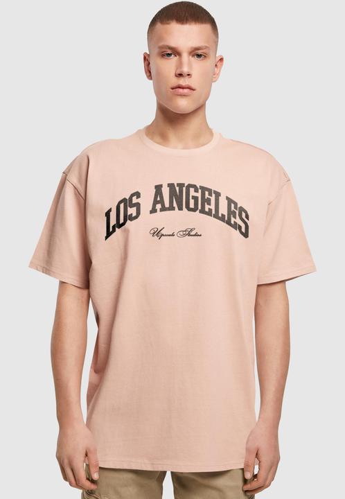 Actual product image Urban Classics L.A. College Oversize Tee - 21593 (XS)