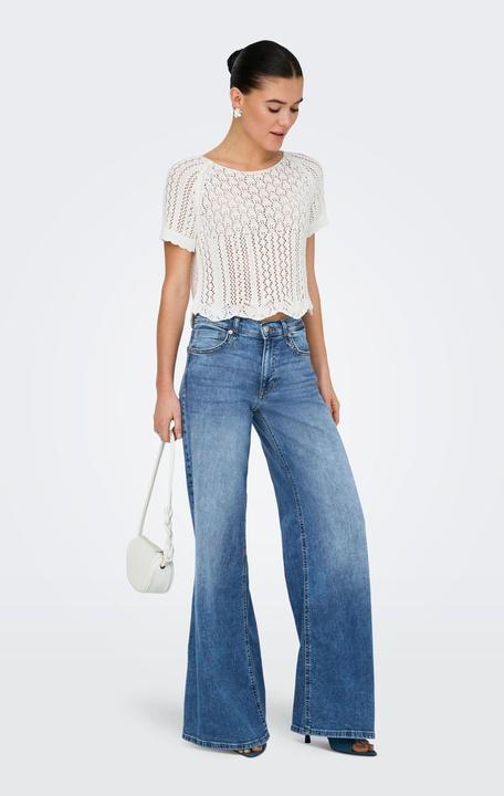 Immagine prodotto Only ONLCALIFORNIA Mittlere Taille Weiter Beinschnitt Jeans Jeans mit weitem Bein (W27/L34)
