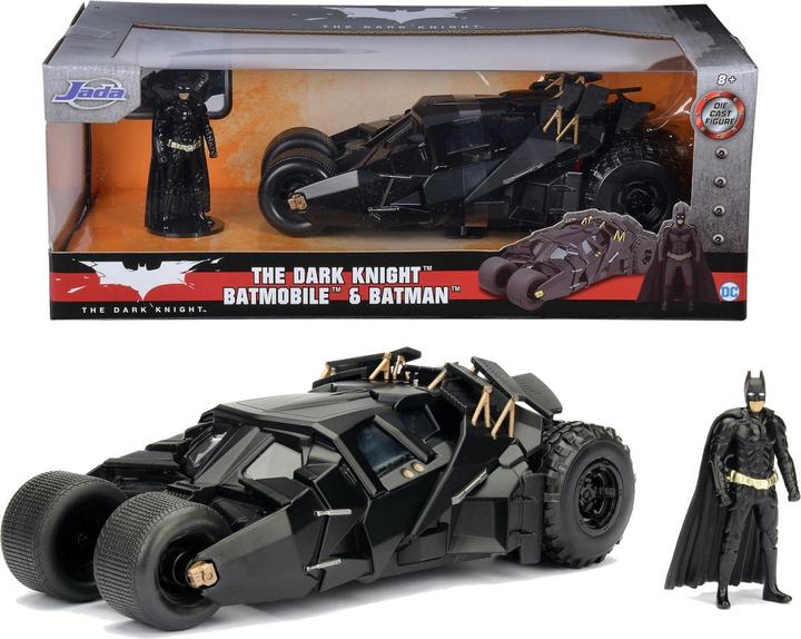 Produktbild Jada Batman The Dark Knight mit Batmobilauto 1:24