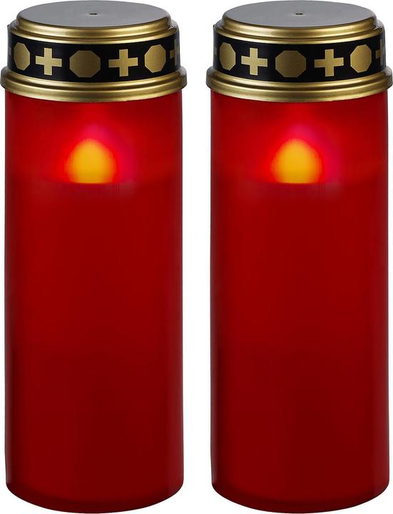 Produktbild Pearl 2er-Set XL-LED-Grablichter (2 x)
