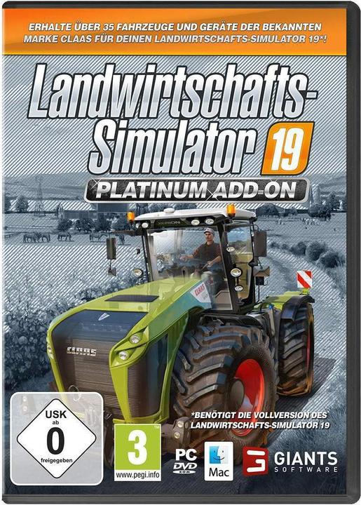 Produktbild astragon Landwirtschafts-Simulator 19 CLAAS Add-On (PC, DE)