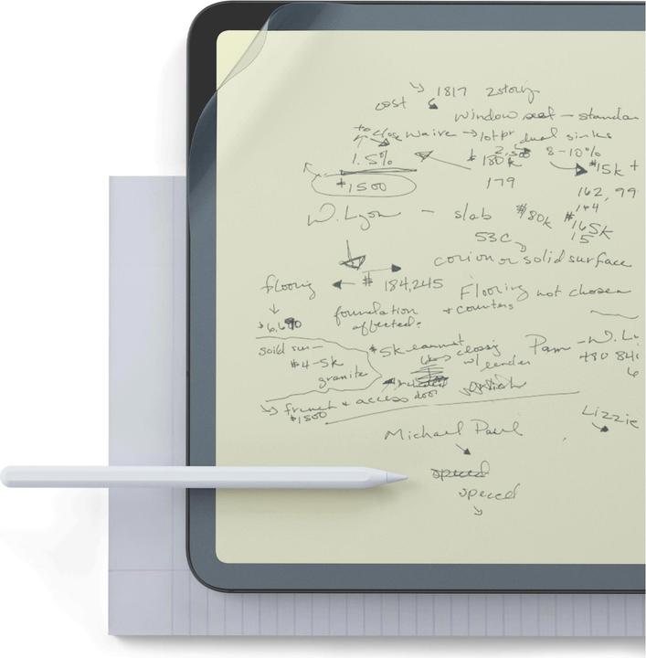 Produktbild Paperlike Displayschutzfolie (2 Stück, iPad Pro 11 2018 (1. Gen), iPad Air 2020 (4. Gen), iPad Pro 11 2021 (3. Gen), iPad Air 2022 (5. Gen), iPad Pro 11 2020 (2. Gen), iPad Pro 11 2022 (4. Gen))
