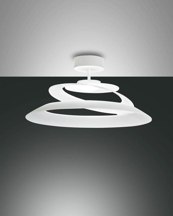 Image du produit Fabas Luce Plafonnier LED Aragon Ø530mm 18W blanc chaud dimmable made in Italy